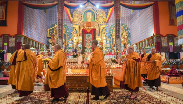 Five-Deity Green Tara of the Acacia Forest